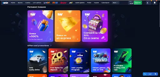 bonuses 1win casino Vietnam